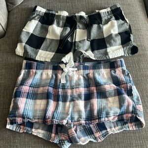 Old Navy Plaid Lounging Shorts